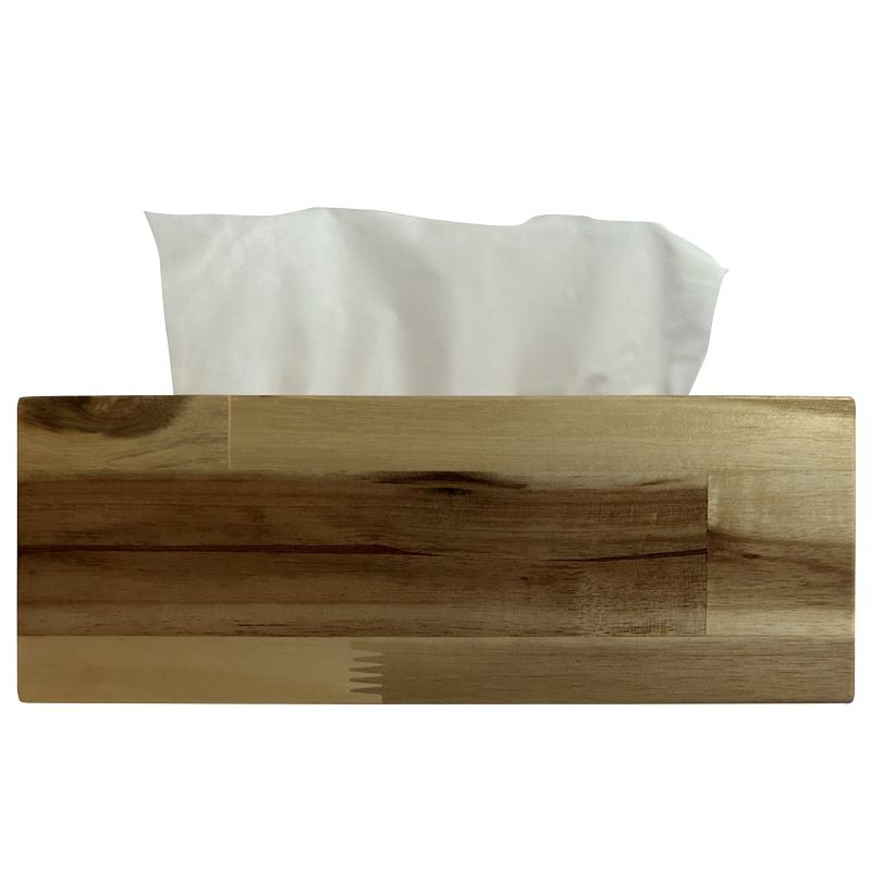 กล่องบรรจุภัณฑ์กระดาษทิชชูพรีเมี่ยม - ชนิดกล่องไม้จากไม้สัก