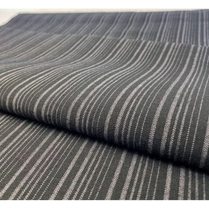 SHIMOGAWA KURUME KASURI Fabric 16 Standing Grade Black Gray 