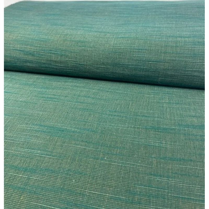 SHIMOGAWA KURUME KASURI Fabric 10 Slab Kotoba Verdi Green 