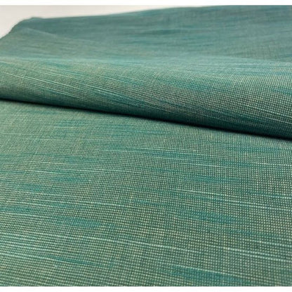 SHIMOGAWA KURUME KASURI Fabric 10 Slab Kotoba Verdi Green 