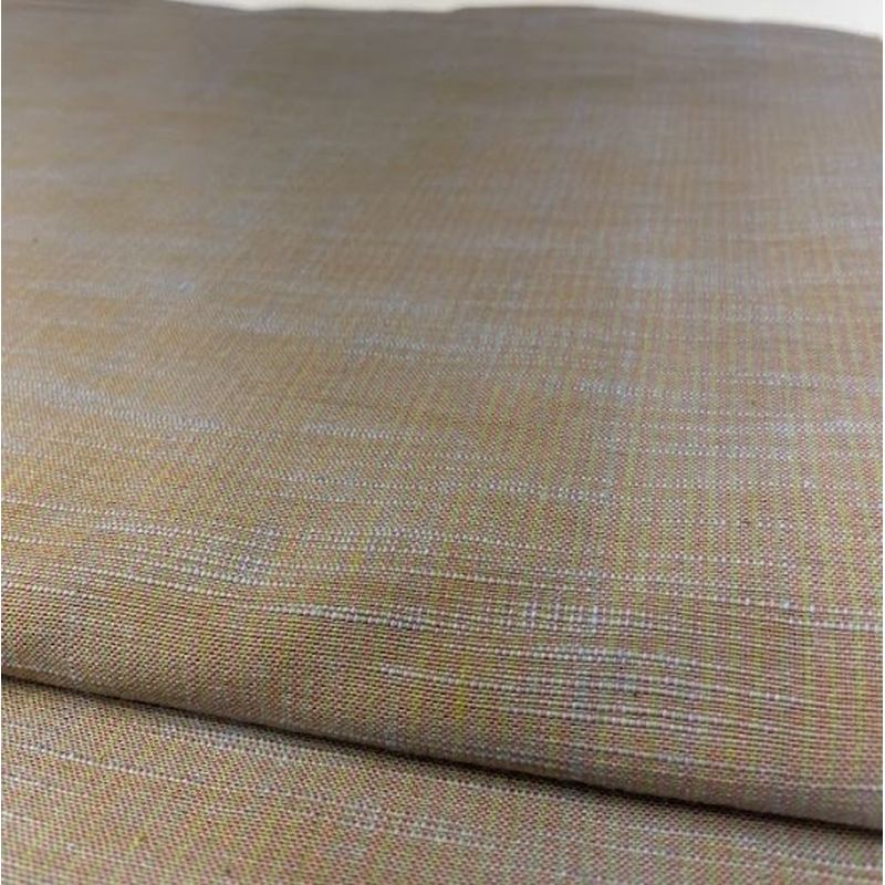 SHIMOGAWA KURUME KASURI Fabric 60/2 1 Striped Slab Mulberry 
