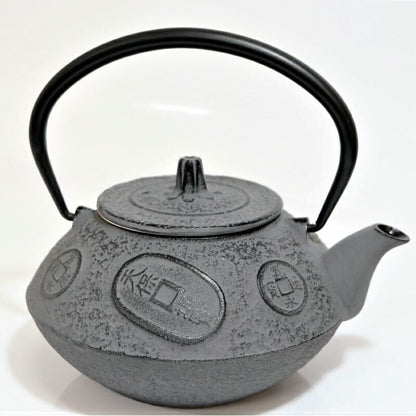 Fujita Nambu Tekki Iron Kettle Old Coin 0.8L Direct Fire