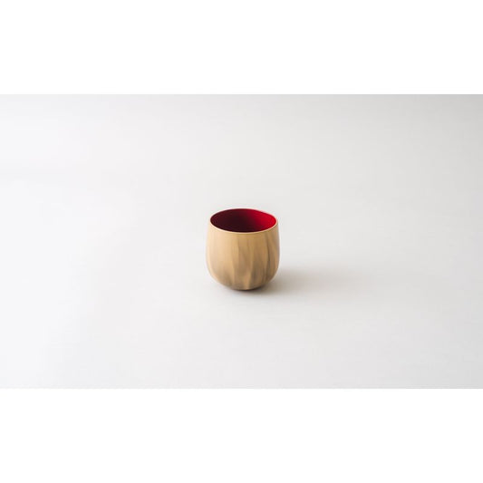 asada Japan SUWARI Murakumo-Nuri Yamanaka-Shikki Cup Zelkova Wooden Tableware