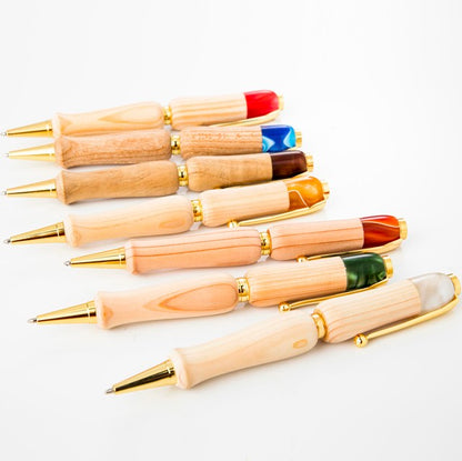 Handgemachter Kugelschreiber - Gifu Holz 0,7 mm