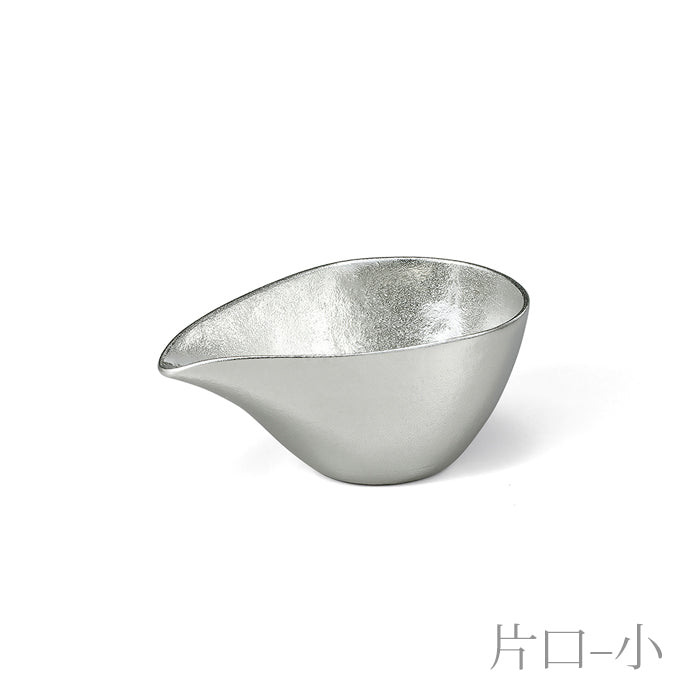 NOUSAKU Katakuchi Pottery Bowl Guinomi Sake Cup Tin Set