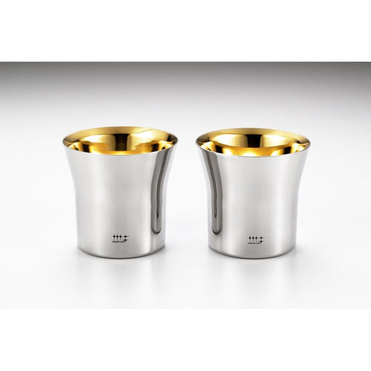 Migakiya Syndicate Double-lock tumbler tumbler (gold-plated inner surface) 2pcs 