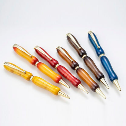手工制作圆珠笔 - 喷漆木PARKER型0.7毫米