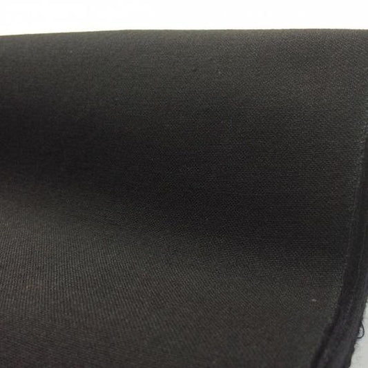 SHIMOGAWA KURUME KASURI Fabric 20 Solid Black 