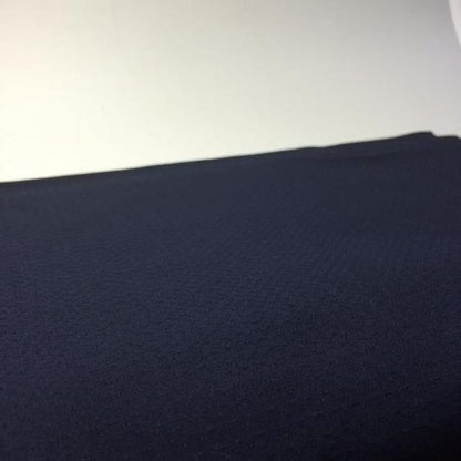 SHIMOGAWA KURUME KASURI Fabric Yame Tsumugi Dark Dark Blue 