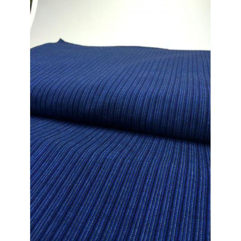 SHIMOGAWA KURUME KASURI Fabric Pintripe Blue 