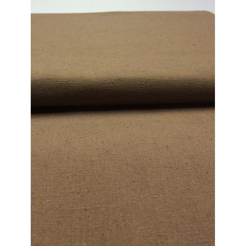 SHIMOGAWA KURUME KASURI Fabric Nep Plain Sand Beige 