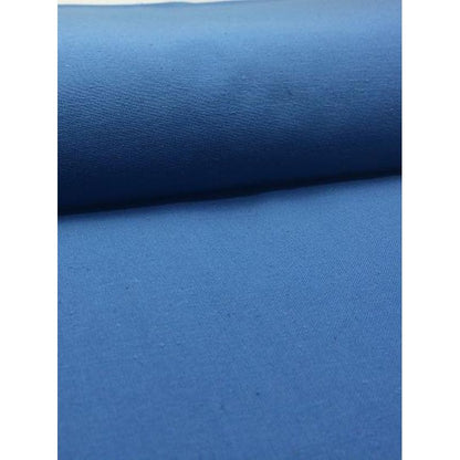 SHIMOGAWA KURUME KASURI Fabric Nep Plain 8X8 Blue 