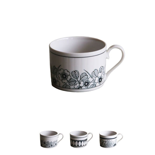 Cup - Antico flower Set of 5