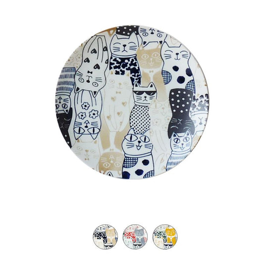 Pasta Plate - CAT'S DOWNTOWN STORY Set of 5