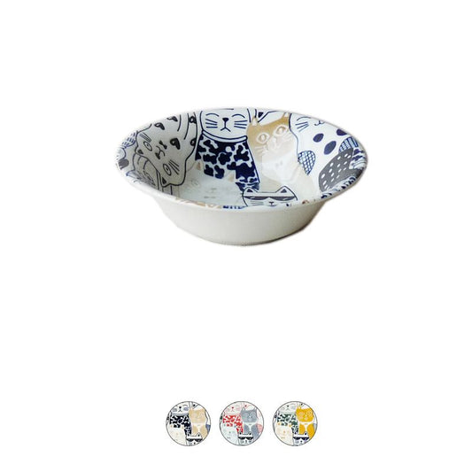 Large Bowl - CAT'S DOWNTOWN STORY Set of 5