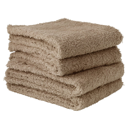 Senshu - Face Towel Cotton Furry 4-Pack