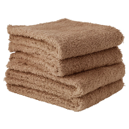 Senshu - Face Towel Cotton Furry 4-Pack