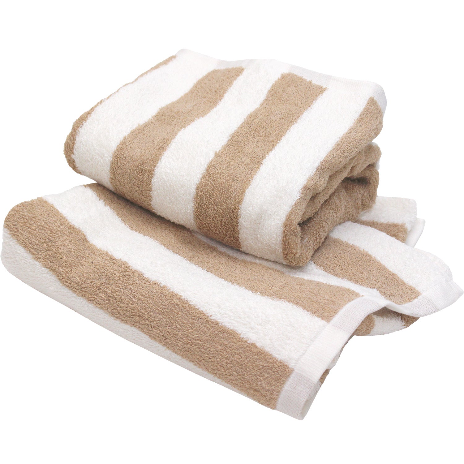 Hiorie Hotel Soft Stripe Water-Absorption Bath Towel 2 Sheets Cotton 100% Japan