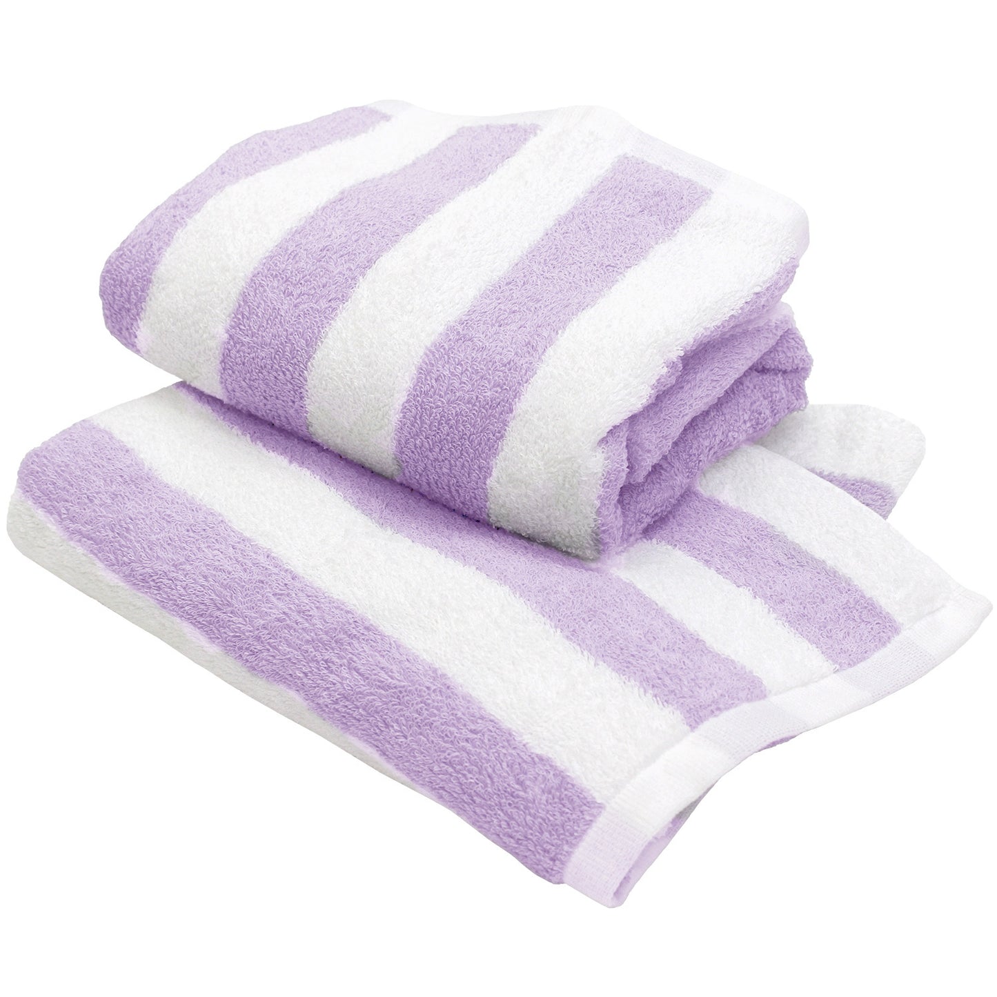 Hiorie Hotel Soft Stripe Wasseraufnahme-Badetuch 2 Blatt Baumwolle 100 % Japan