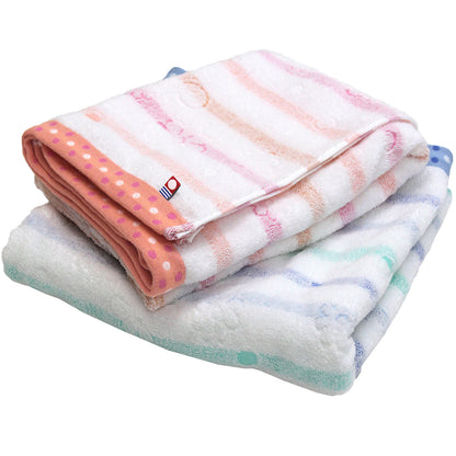 Imabari - Serviette de Bain Coton Jacquard "Lyric" Lot de 2