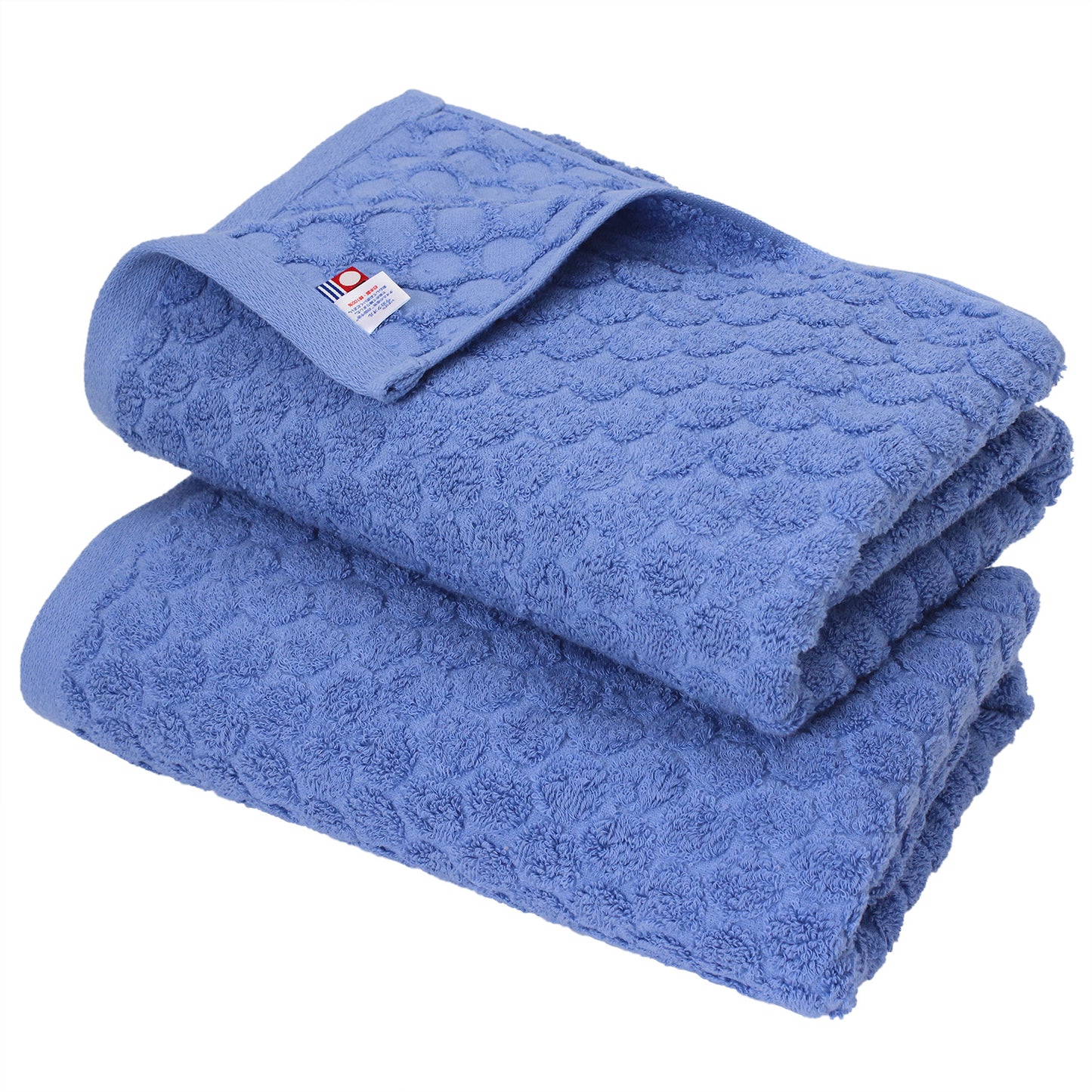 Hiorie Imabari Modern Dot  Jacquard Daily Bath Towel 2 Sheets 100% cotton  Japan