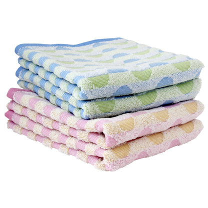 Imabari - Face Towel Cotton Jacquard "Caribbean" 4-Pack