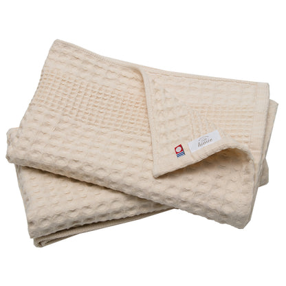 Imabari - Serviette de bain en coton gaufre 2-Pack