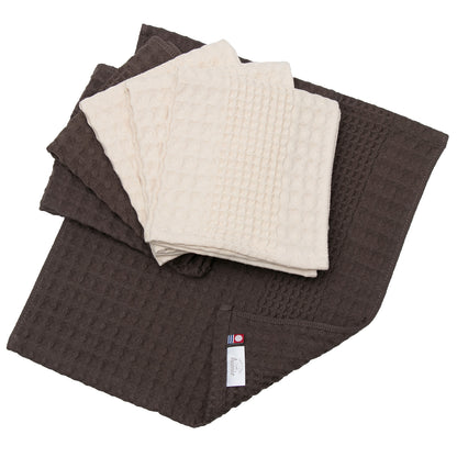 Imabari - Handtuch Baumwolle Waffel 6er-Pack