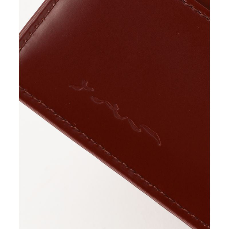 Men's Folded Wallet Matsusaka Leather Brown  by BAMBI Japan SATOLI Brand