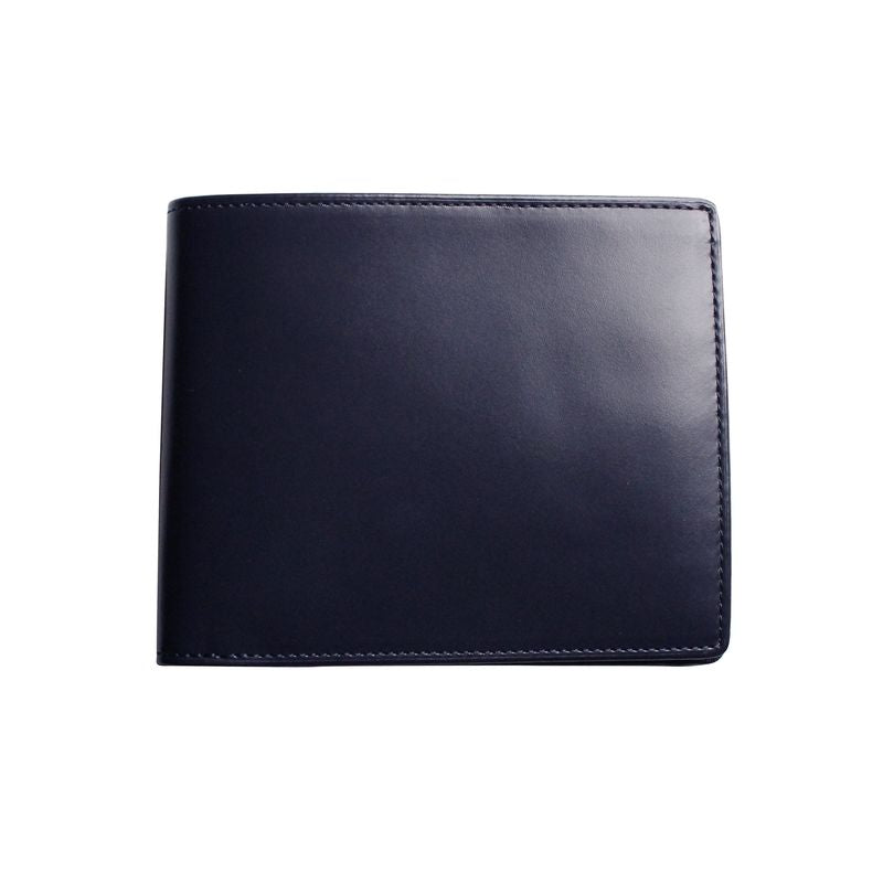 Folded Wallet Matsusaka Leather Indigo by BAMBI Japan SATORI NATURAL Brand