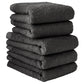 Hiorie Hotel Soft Dark Color Water-Absorption Face Towel 5 Sheets Cotton Japan