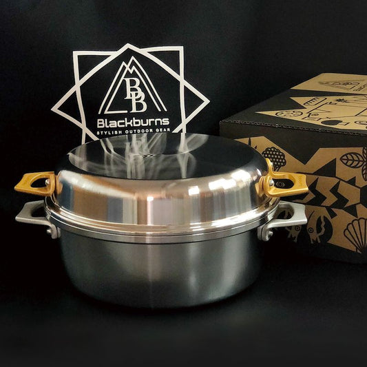 Aluminum Waterless Cooking Pot Pod+Pan JAPAN Blackburns BRAND
