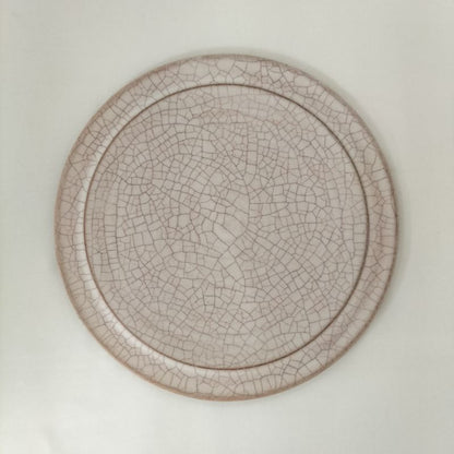 Série de vaisselle Kiyomizu "Hibiki" Assiette Plate - Taille Moyenne