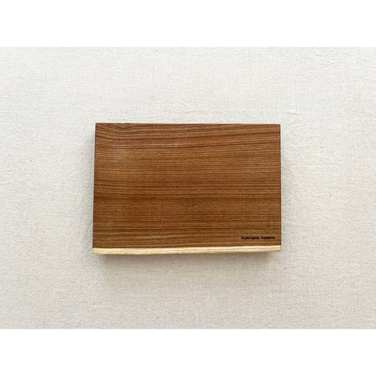 Wooden Plate - Glass-Like Individual Serving Enju