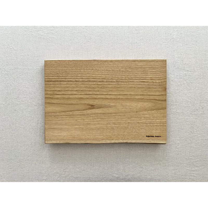 樽木製玻璃般盤 - 栗木