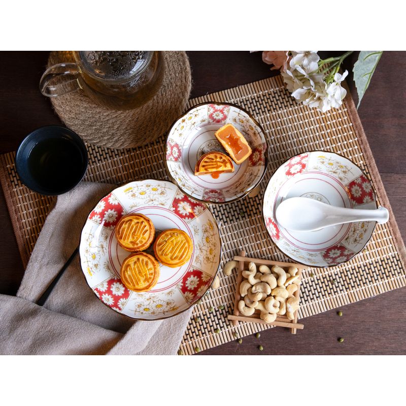 Size4.5 Small Bowl - Japonica kikka 5pcs