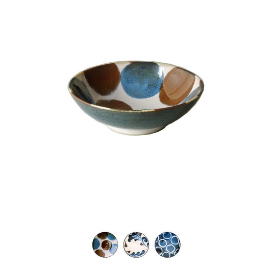 Small Bowl - Brush Blue Set of 6