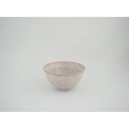 Kiyomizu Ware Series "Hibiki" Rice Bowl - Size Small