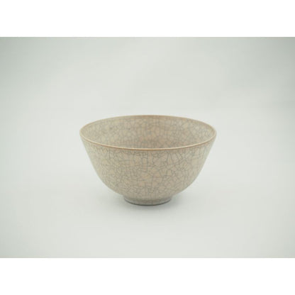 Hibiki Rice Bowl M Kaoline Handmade Kyo-yaki/Kiyomizu-yaki JAPAN fuuu BRAND