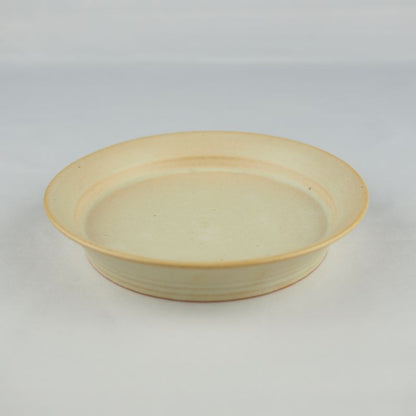 Kiyomizu Ware  Series "Mat" Rimmed Plate - ขนาดเล็ก