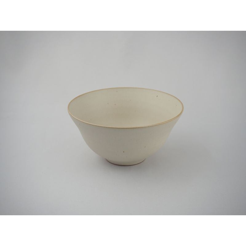 Kiyomizu Ware Series "Mat" Rice Bowl - Size Large