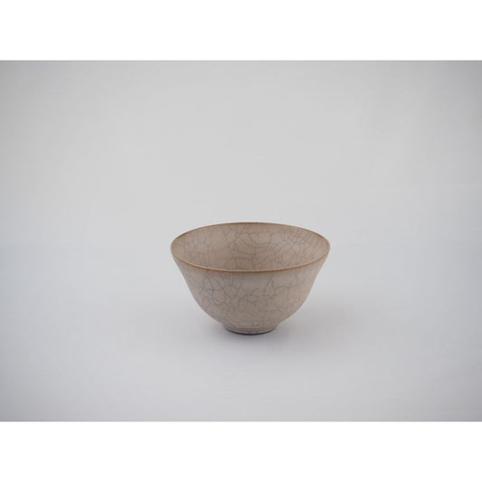 Hibiki Rice Bowl S Kaoline Handmade Kyo-yaki/Kiyomizu-yaki JAPAN fuuu BRAND