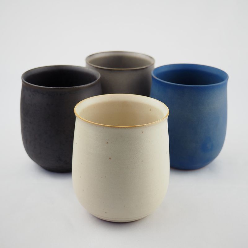 Kiyomizu Ware Series "Mat" Curvy Tumbler - Size Medium