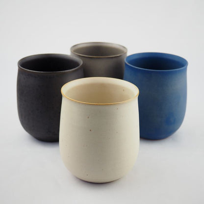 Kiyomizu Ware Series "Mat" Kurvenbecher - Größe Medium