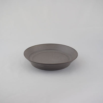 Kiyomizu Ware  Series "Mat" Rimmed Plate - ขนาดเล็ก