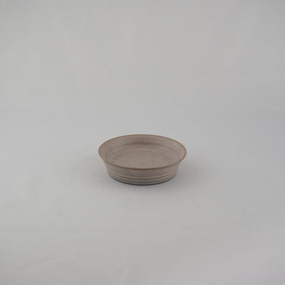 Hibiki Rim Plate SS Kaoline Handmade Kyo-yaki/Kiyomizu-yaki JAPAN fuuu BRAND