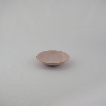 Kiyomizu Ware Series "Hibiki" Round Plate - Size Extra Small