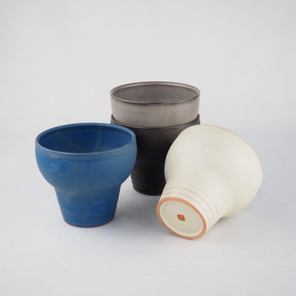 Kiyomizu Ware Series "Mat" Tasse - Stapelbar