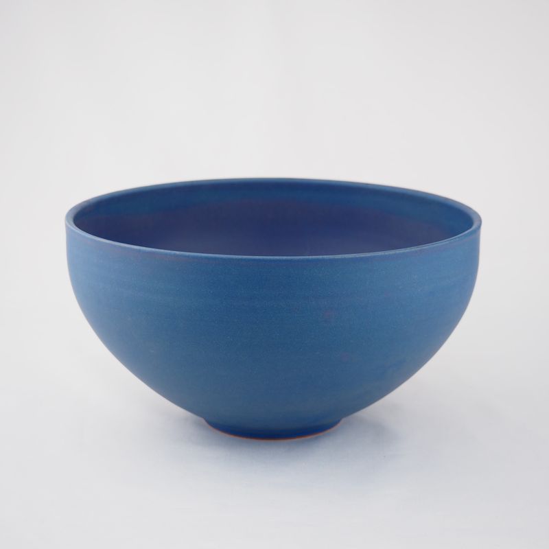 Mat Bowl L Kaoline Handmade Kyo-yaki/Kiyomizu-yaki JAPAN fuuu BRAND