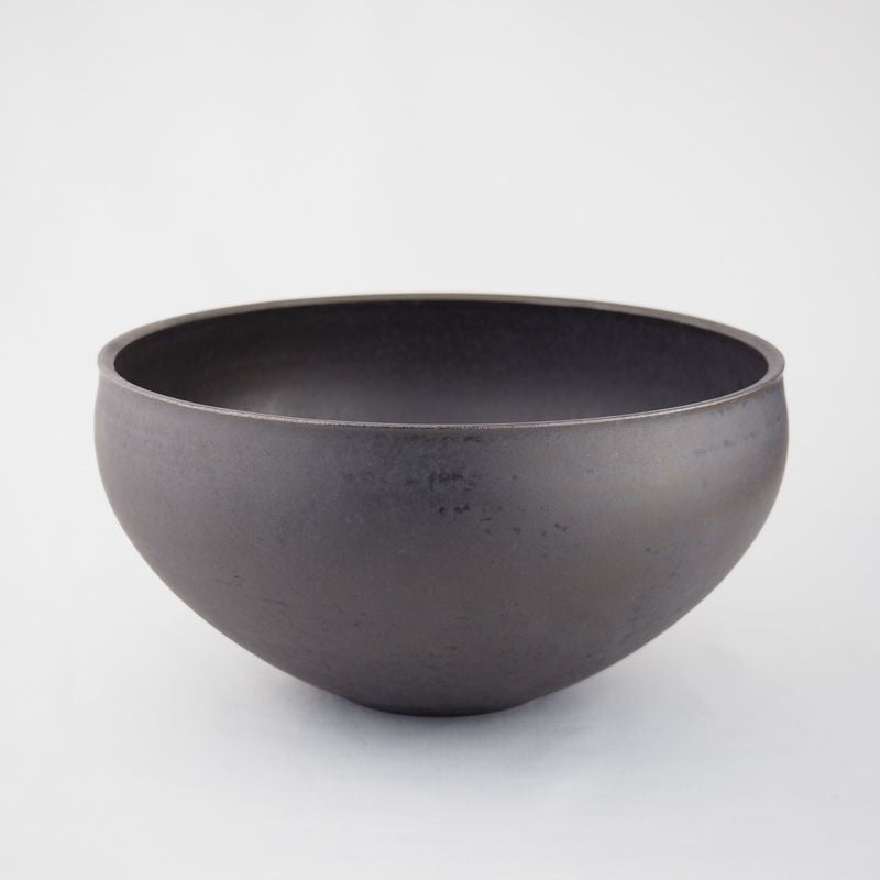 Mat Bowl L Kaoline Handmade Kyo-yaki/Kiyomizu-yaki JAPAN fuuu BRAND